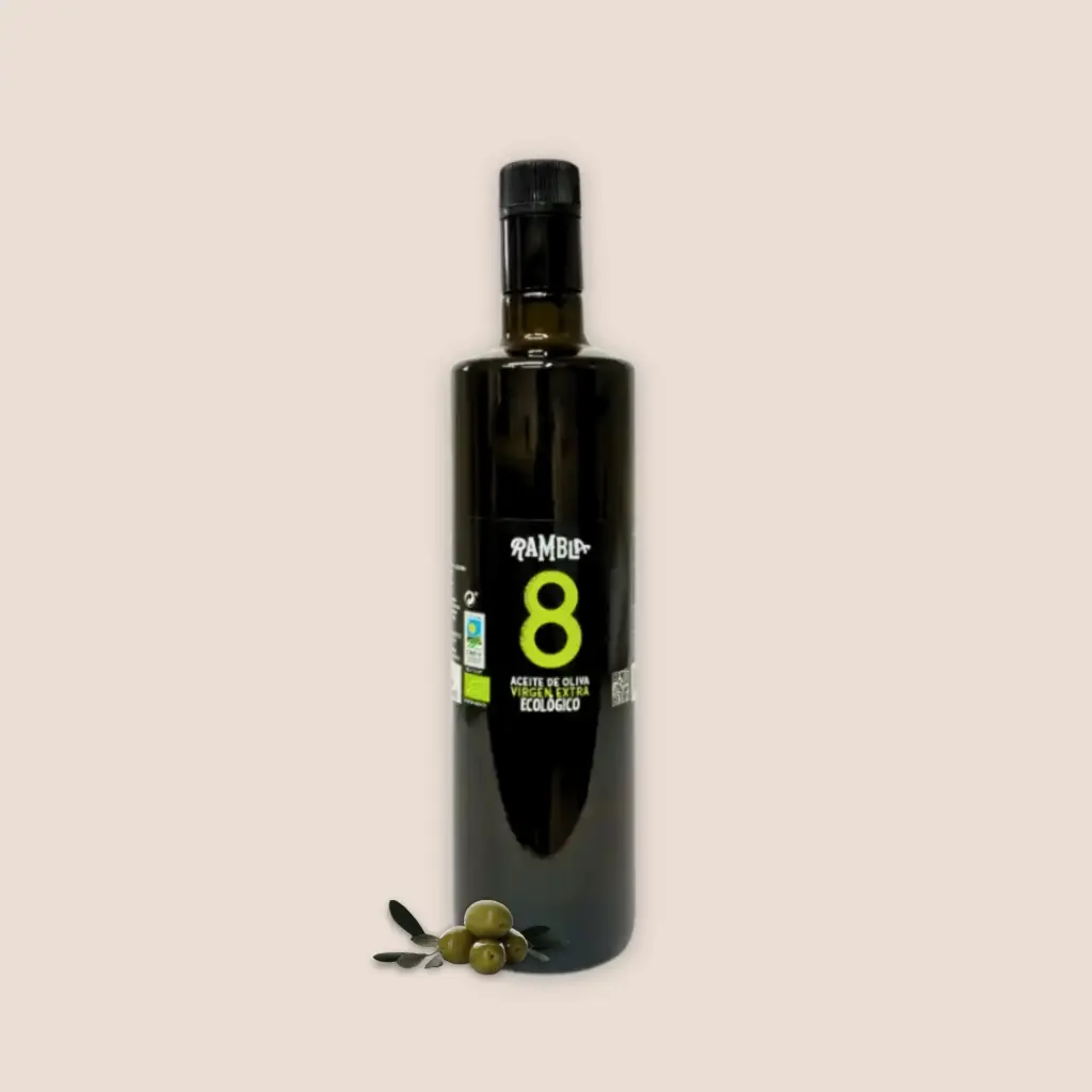 Botella vidrio 750ml Aceite de Oliva Virgen Extra Ecológico