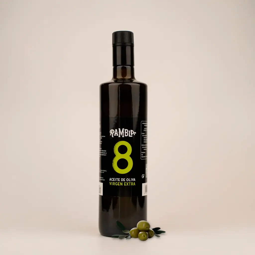 Botella vidrio 750ml Aceite de Oliva Virgen Extra Tradicional