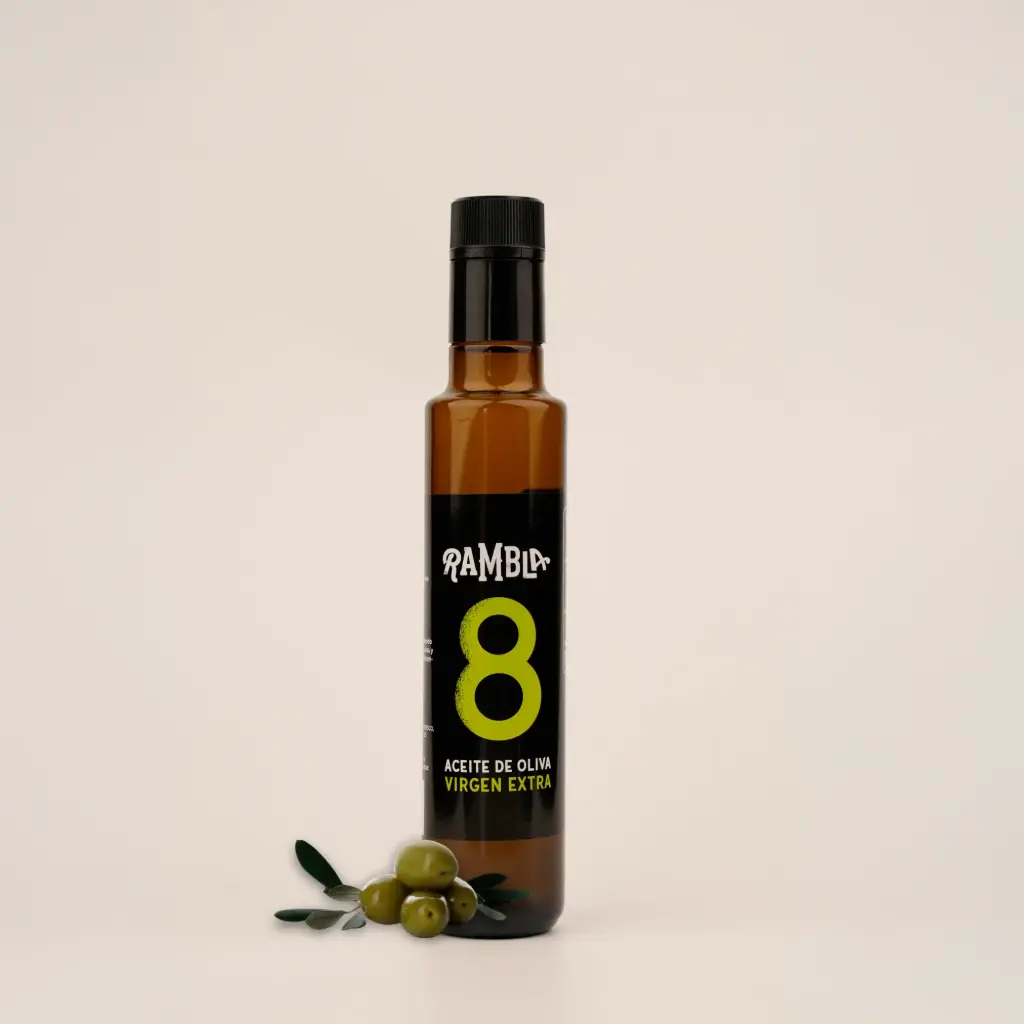 Botella vidrio 250ml Aceite de Oliva Virgen Extra Tradicional